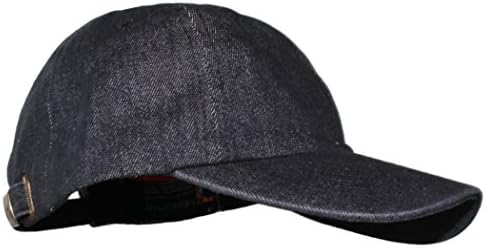 Ted and Jack - Oceanside Solid Color Adjustable Baseball Cap (Black Denim)