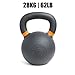 Kettlebell Kings | Powder Coat Kettlebell | Designed for Grip Strength, Durability & Lifetime Use