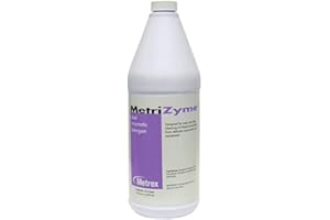 Metrex MET 10-4005 Metrizyme Dual Enzymatic Detergent, 1 Quart