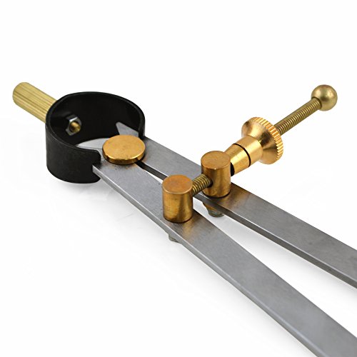 GemRed Caliper Spring Divider Caliper (Spring Divider Caliper Compass-Flat leg 6")