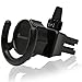 Car Mount Clip for Pop Socket Users with Lock Settings - Strong Air Vent Pop Socket Car Mount to hold iPhone X 7 6 Plus Samsung Galaxy Note 8 Easy GPS Use - Black