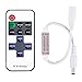 LED Power Supply DC12V 5A Power Transformer AC Adapter and Mini LED Controller Dimmer with RF Wireless Remote Control for Single Color Dimmable LED Strip Lights
