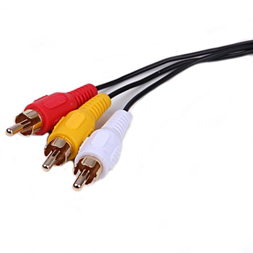 image for HDE AV Cable for Microsoft Xbox Console RCA Composite Audio and Video 