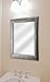 MCS 47692 16x20 Inch Wall Mirror, 21.5x25.5 Inch Overall Size, Antique Silver Finish