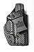 Multi Holsters Elite Smith & Wesson M&P Shield 9/40 IWB FOMI Right-Hand Holster (Black Carbon Fiber)