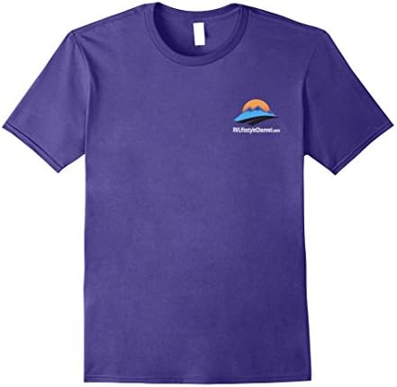 Mens RV Channel Shirt XL Purple