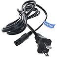 PwrON AC Power Cord for Sony CFDS50 CFDS70 and ZSRS60BT (CFD-S50 CFD-S70 ZSR-S60BT)