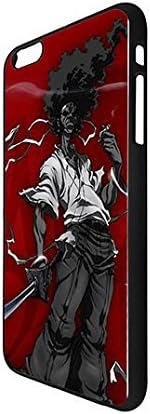 Awesome Cartoon Photo Phone Case , Iphone 6/6s Plus Case Afro Samurai Protective for Girls Drop Resistance