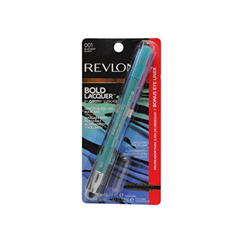 Revlon Bold Lacquer Length & Volume Mascara #001 Blackest Black
