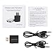 Bluetooth 5.0 Audio Transmitter Receiver, Goojodoq 3 in 1 Portable Bluetooth Adapter,Turn a Non-Bluetooth Devices Into Transmitter, Receiver, for PC TV Speaker Home/Car Stereo Sound System