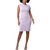 Trina Turk Women's Twist Front Sheath Dress