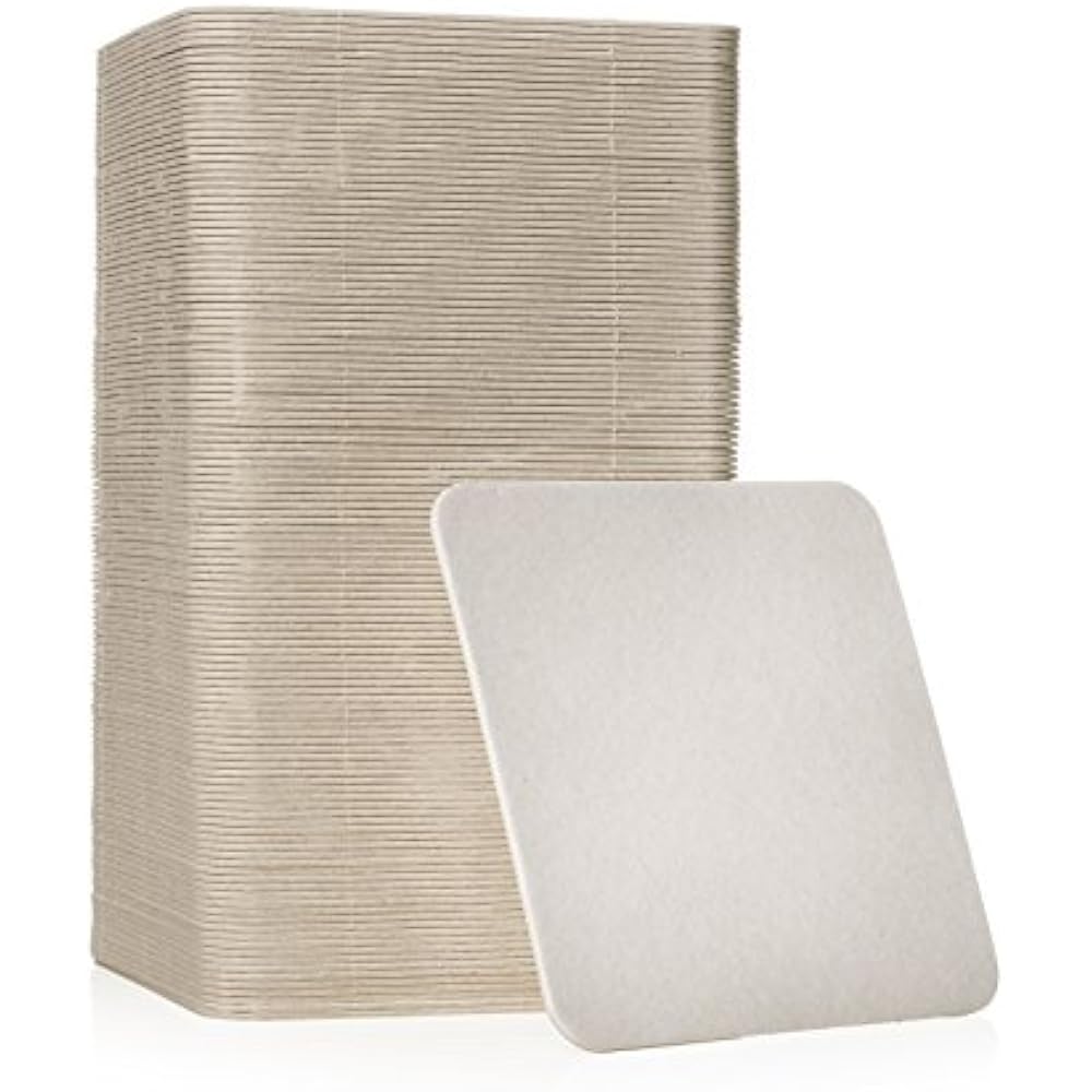 Plain White Coasters, 125 Square 710228561497 eBay