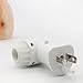 niceEshop(TM) Natural Crystal Himalayan Salt Lamp Night Light Plug in Wall Decorative Air Purifier Nursery Lamp(Natural)
