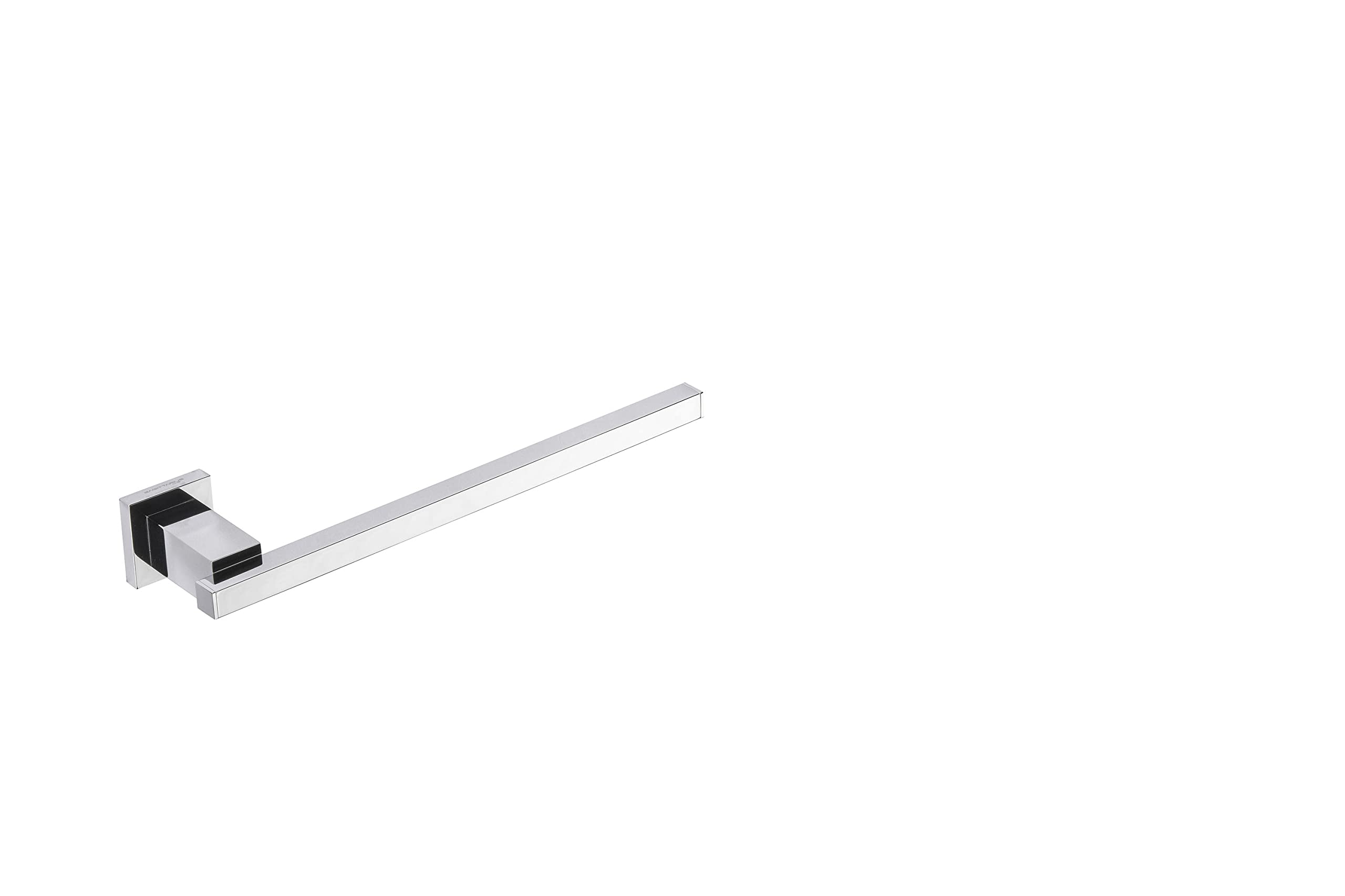 Sagittarius One 270S1 Towel Rail 32cm | Wall-Mounted Hand & Tea Towel Holder for Bathroom & Kitchen | Sleek Modern Design, Chrome-Plated Brass, Chrome