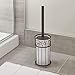 iDesign Twigz Bath, Toilet Bowl Brush and Holder for Bathroom Storage - Bronze