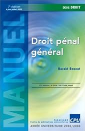 Droit pénal général