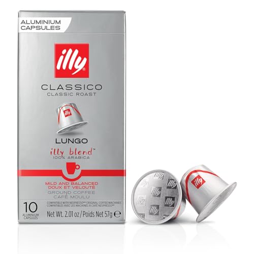 Illy nespresso capsules LUNGO classico roast (10st)