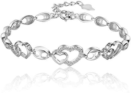 Liudaye 925 Sterling Silver Bracelet Lady Gift