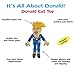 FUZZU Political Parody Interactive Cat Toys for Indoor Cats Catnip Toy (Donald Trump 1)