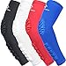 HOPEFORTH 2PCS Padded Elbow Forearm Sleeves Compression Arm Protective Support