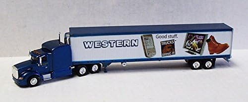 WESTERN DISTRIBUTING PETERBILT 386 GOOD STUFF TONKIN 1/87 Diecast Truck Plastic Trailer HO Scale