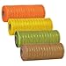 Decorative Harvest Mesh in Fall Colors Set of 4 - Orange, Yellow, Green and Brown 5 Yards each