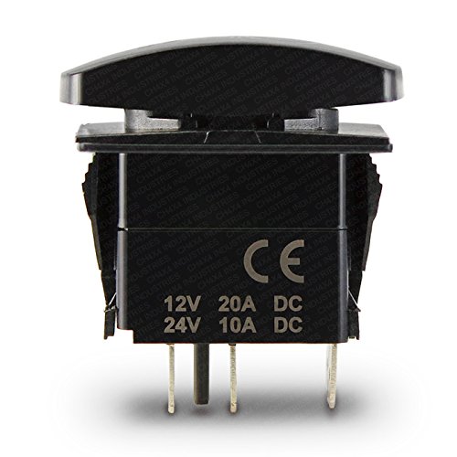 CH4X4 Marine Rocker Switch Radar Symbol 2- Amber