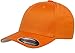Flexfit Wooly Combed Twill Cap - 6277 (Large/XLarge, Orange)