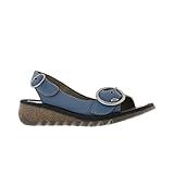 Fly London Womens Tram Leather Sandals