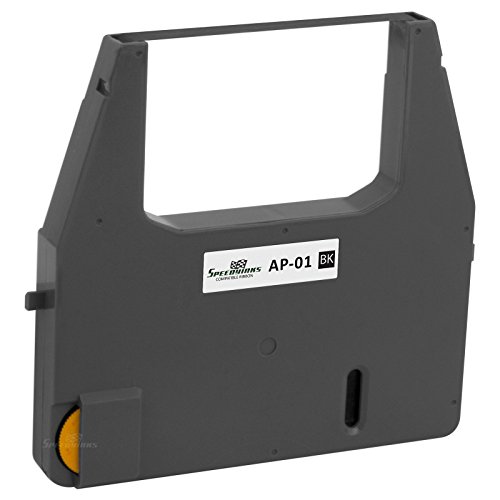 SpeedyInks 10PK Compatible Canon Black Printer Ribbon, AP01 for use in Canon AP, ES, FT, MX, QS, & S Series Daro Erika 6006 - Late Models Daro Robotron 6006 - Late Models Utax T 3200 Utax T 3300