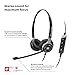 Sennheiser SC 660 USB CTRL (504555) - Double-Sided Business Headset | For Unified Communications | with HD Sound, Ultra Noise-Cancelling Microphone, & USB Connector (Black)