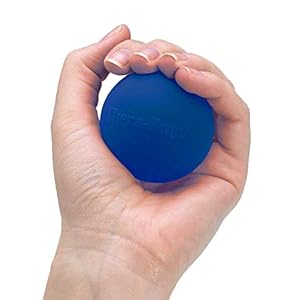 THERABAND Hand Exerciser, Stress Ball For Hand, Wrist, Finger, Forearm, Grip Strengthening & Therapy, Squeeze Ball to…