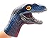 upour-Velociraptor Soft Hand Puppet,Animal Gloves，Dinosaur Kids Toys,Child Birthday Present for 3 Years Old