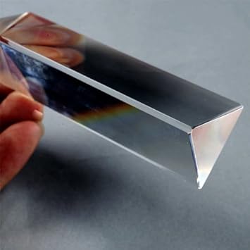 Prism For Photography 6 Inch,150mm For Photography and Scientific purpose Triangular