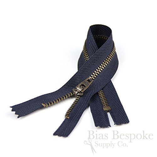 Set of 12 Pants Zippers, 11