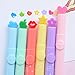 Kawaii Stamp Markers Watercolor Pen for School Supplies, pack of 6
