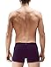 David Archy Men's 4 Pack Soft 100S Micro Modal Trunk (S, Wine)