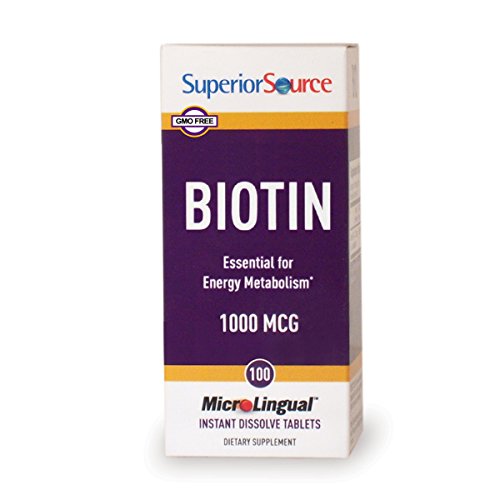Superior Source Biotin, 1,000 mcg, 100 Count