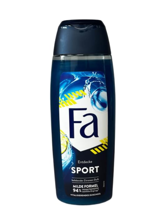 Fa Men Active Sport Revitalising Shower Gel 250 ml Pack of 6