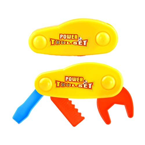 Kids Pretend Play Toy Tool Set, Puzzle DIY Hammer Screwdriver Simulation Repair Kit, Hand Tool Disassembly and Assembly Toys Workshop Tool box Tools Kit