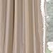 HPD Half Price Drapes Blackout Curtains for Bedroom & Living Room - Faux Silk Taffeta Blackout Curtain 50 X 96 (1 Panel), PTCH-BO130907-96, Antique Beige