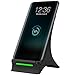 Fast Wireless Charger, Qi Wireless Charging Station Stand with Cooling Fan Compatible for iPhone X 8/8 Plus, Samsung Galaxy S8, S8 Plus, S7, S7 Edge, Note 8 and All Qi-Enabled Devices-No AC Adapter