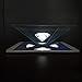 Jili Online Magic Box 360 3D Holographic Projection Pyramid Prism for iPad 6.5''-12'' inch Tablet DIY - Clear