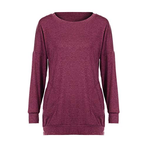 image for Toimoth Tops Clearance Sale! Toimoth Women Casual Long Sleeve Cotton T