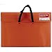 Star Products 216H Classic Red Rope Paper Artist Portfolio with Soft Woven Handle, 14