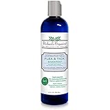 SynergyLabs Richard’s Organics Flea and Tick Shampoo for Dogs –100% All-Natural Actives Kills Fleas, Ticks and Repels Mosquitos – Flea Shampoo is Gentle, Won’t Dry Skin, Great Smelling Essential Oils (12 oz bottle)