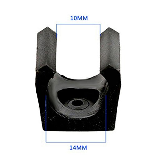 ZHUOTOP 10pcs Billiards Snooker Cue Locating Clip Holders for Pool Cue Racks