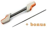 STIHL 2 IN 1 EASY FILE CHAINSAW CHAIN SHARPENER 3/8" + bonus Replacement File!