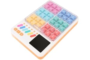 Electronic Sudoku Game,with 3500 Puzzles Portable Brain Teaser Toy for Adults and Kids with 4x4 6x6 9x9 Grids Travel Game