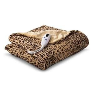 Amazon.com: Biddeford Heated Microplush Throw Blanket ...